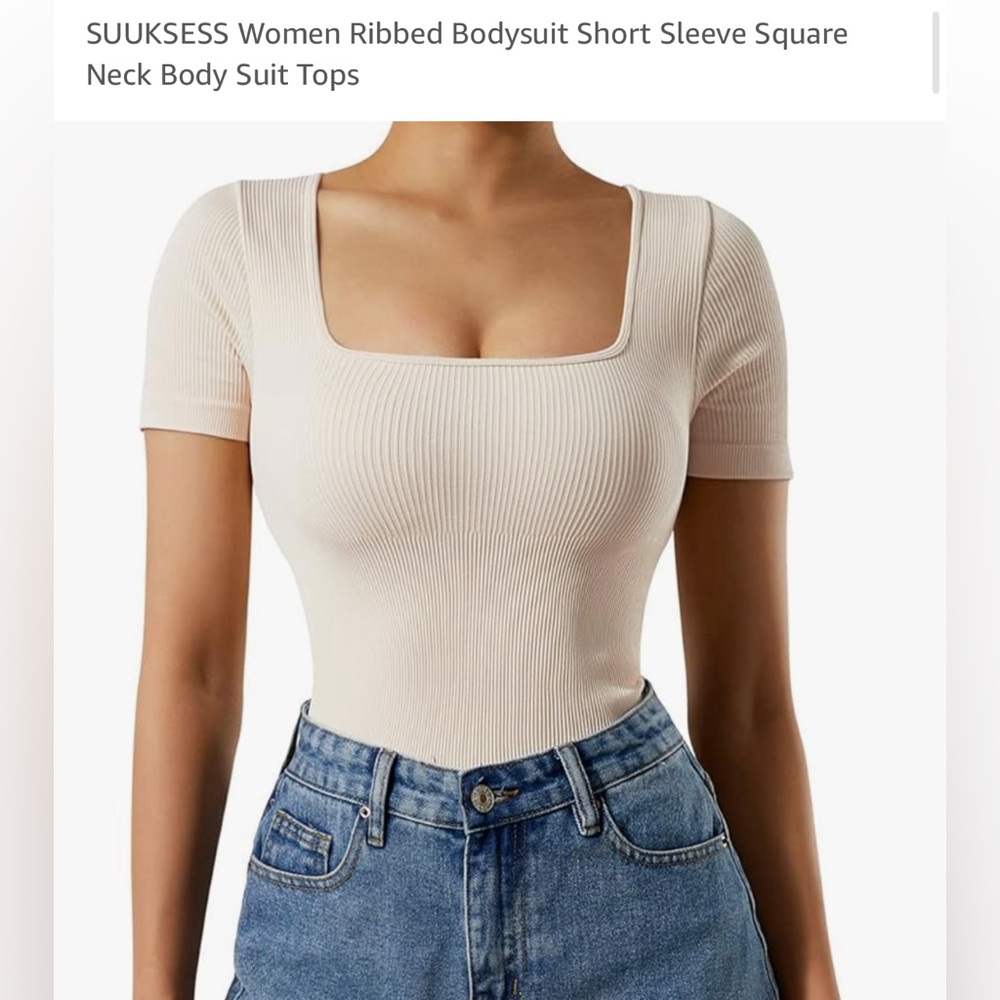 NWT size small Suuksess ribbed bodysuit